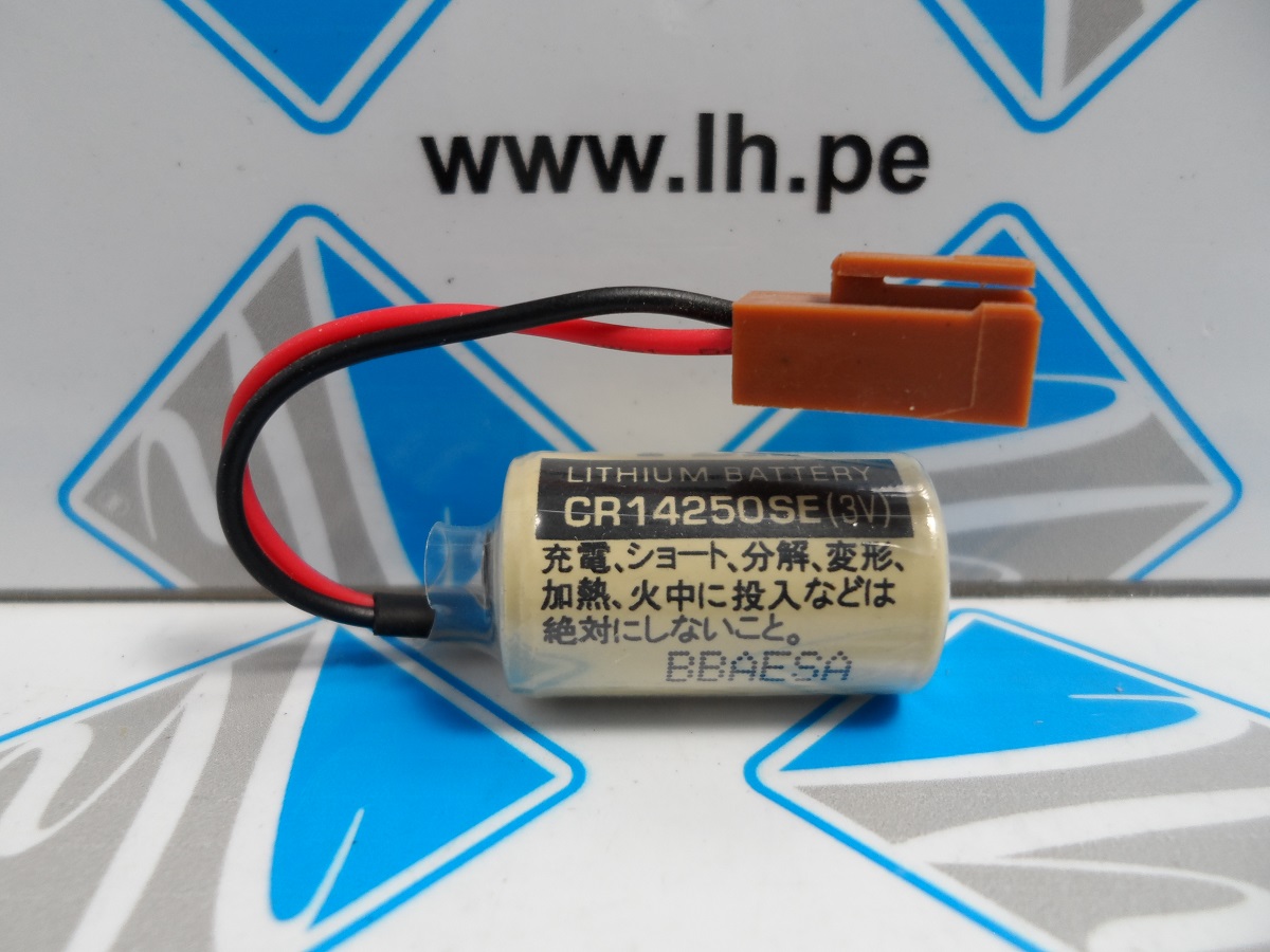 CR14250SE-JAE COMP-325      Battery with connector 3V, 850mAh